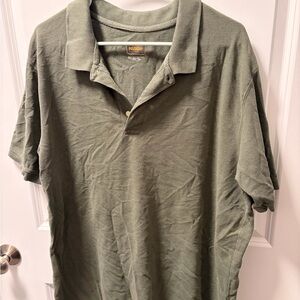 The Foundry Supply Co. Olive Polo Shirt for Men